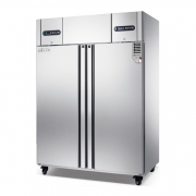 COOLMES冰立方風冷雙溫冰箱GN1.2DT 風冷無霜冷凍冷藏柜 大二門高身雪柜